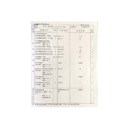 产品质量检验报告4